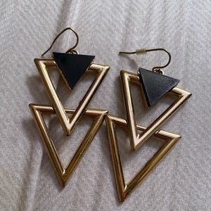 Triangle earrings